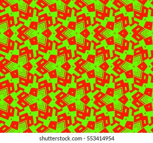 Modern stylish texture.Stylish background with fancy elements. Vector seamless pattern.