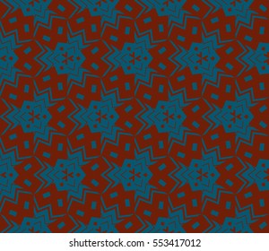 Modern stylish texture.Stylish background with fancy elements. Vector seamless pattern.