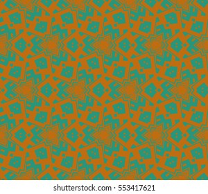 Modern stylish texture.Stylish background with fancy elements. Vector seamless pattern.