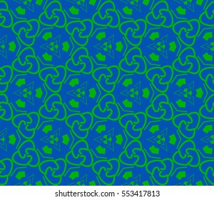Modern stylish texture.Stylish background with fancy elements. Vector seamless pattern.