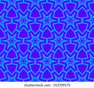 Modern stylish texture.Stylish background with fancy elements. Vector seamless pattern.