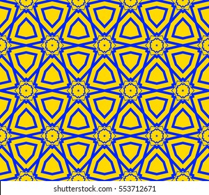 Modern stylish texture.Stylish background with fancy elements. Vector seamless pattern.