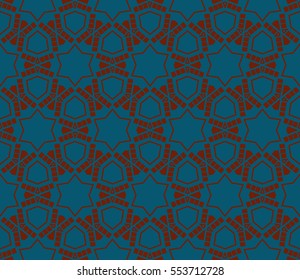 Modern stylish texture.Stylish background with fancy elements. Vector seamless pattern.