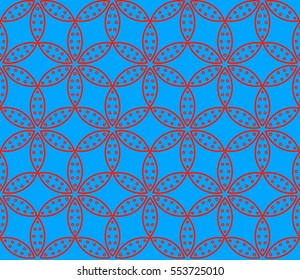 Modern stylish texture.Stylish background with fancy elements. Vector seamless pattern.