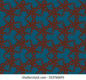 Modern stylish texture.Stylish background with fancy elements. Vector seamless pattern.