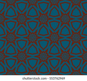 Modern stylish texture.Stylish background with fancy elements. Vector seamless pattern.