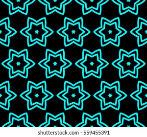 Modern stylish texture.Stylish background with fancy elements. Vector seamless pattern.