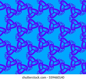 Modern stylish texture.Stylish background with fancy elements. Vector seamless pattern.