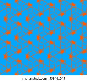 Modern stylish texture.Stylish background with fancy elements. Vector seamless pattern.