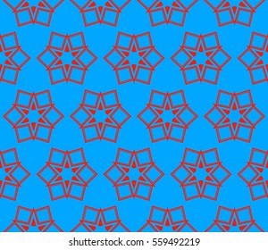 Modern stylish texture.Stylish background with fancy elements. Vector seamless pattern.