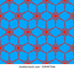 Modern stylish texture.Stylish background with fancy elements. Vector seamless pattern.