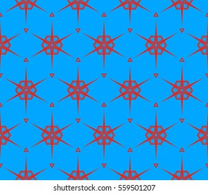 Modern stylish texture.Stylish background with fancy elements. Vector seamless pattern.