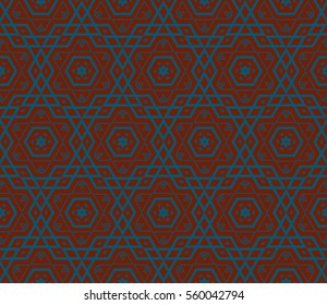 Modern stylish texture.Stylish background with fancy elements. Vector seamless pattern.