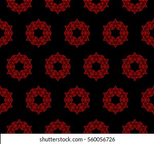 Modern stylish texture.Stylish background with fancy elements. Vector seamless pattern.