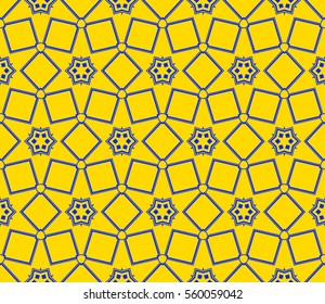 Modern stylish texture.Stylish background with fancy elements. Vector seamless pattern.