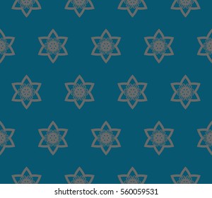 Modern stylish texture.Stylish background with fancy elements. Vector seamless pattern.