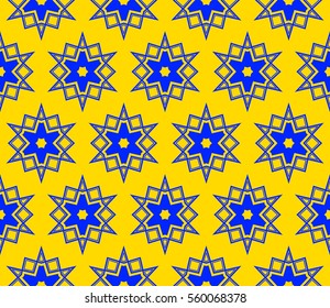 Modern stylish texture.Stylish background with fancy elements. Vector seamless pattern.