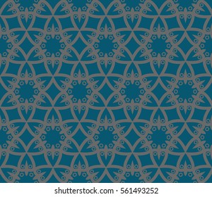 Modern stylish texture.Stylish background with fancy elements. Vector seamless pattern.