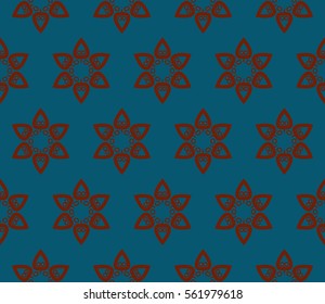 Modern stylish texture.Stylish background with fancy elements. Vector seamless pattern.