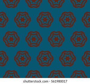 Modern stylish texture.Stylish background with fancy elements. Vector seamless pattern.