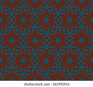 Modern stylish texture.Stylish background with fancy elements. Vector seamless pattern.