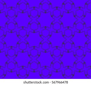 Modern stylish texture.Stylish background with fancy elements. Vector seamless pattern.