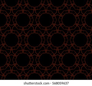 Modern stylish texture.Stylish background with fancy elements. Vector seamless pattern.