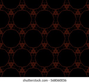 Modern stylish texture.Stylish background with fancy elements. Vector seamless pattern.