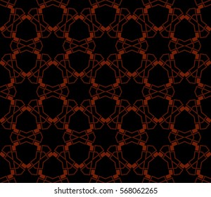 Modern stylish texture.Stylish background with fancy elements. Vector seamless pattern.