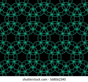Modern stylish texture.Stylish background with fancy elements. Vector seamless pattern.