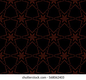 Modern stylish texture.Stylish background with fancy elements. Vector seamless pattern.