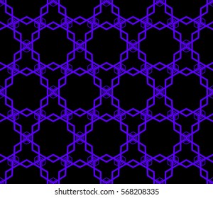 Modern stylish texture.Stylish background with fancy elements. Vector seamless pattern.