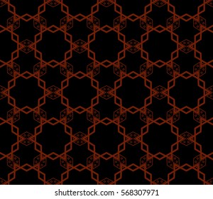 Modern stylish texture.Stylish background with fancy elements. Vector seamless pattern.