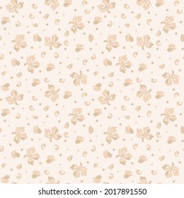 Modern stylish texture.Stylish orange background with fancy elements. Vector seamless pattern. Colorful tooth morrocan background.