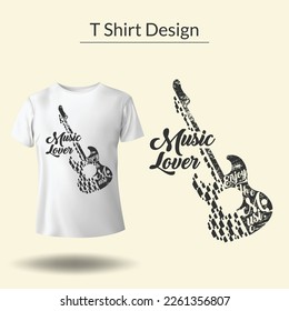 Diseño moderno y elegante de camisetas