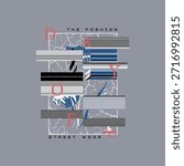 MODERN AND STYLISH TYPOGRAPHY DESIGN, VECTOR PRINT T-SHIRT, GRAPHIC VECTOR DESIGN, URBAN STYLE, STREET WEAR FASHION ILLUSTRATION, 