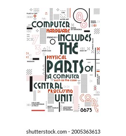  modern and stylish typography slogan. Abstract design with the lines style. Vector print tee shirt, typography, poster. 