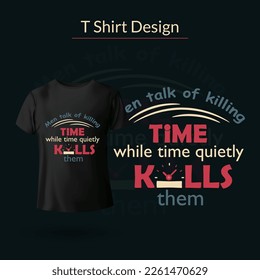 Modern and Stylish Typography T-Shirt Design