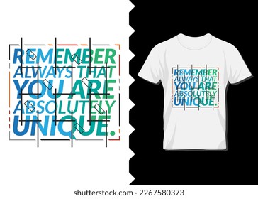 Modern, stylish typography t-shirt design for print on demand, apparel, poster, trendy tee. Vector illustration design for print and other business purpose.