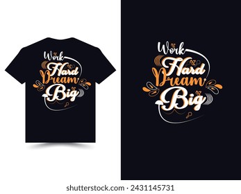 Modernes stylisches Typografie T-Shirt Design.