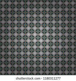 Modern stylish vector colorful texture. Seamless pattern abstract background with random size squares. A mosaic of squares in gray, blue and red colors.