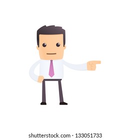 modern and stylish web character