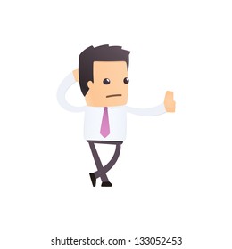 modern and stylish web character