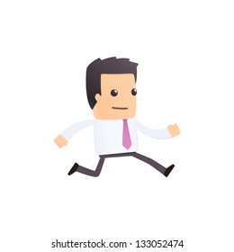 modern and stylish web character