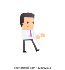 modern and stylish web character