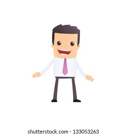 modern and stylish web character
