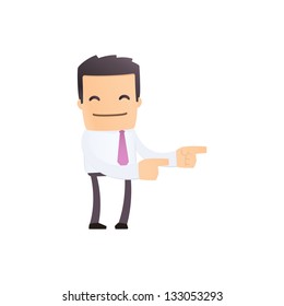 modern and stylish web character