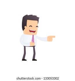 modern and stylish web character