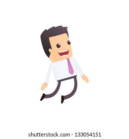 modern and stylish web character