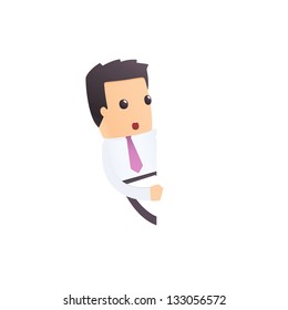 modern and stylish web character